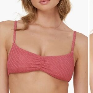 Andie Swim The Symi Bikini Top Sedona Macrame NWT Womens Size XL